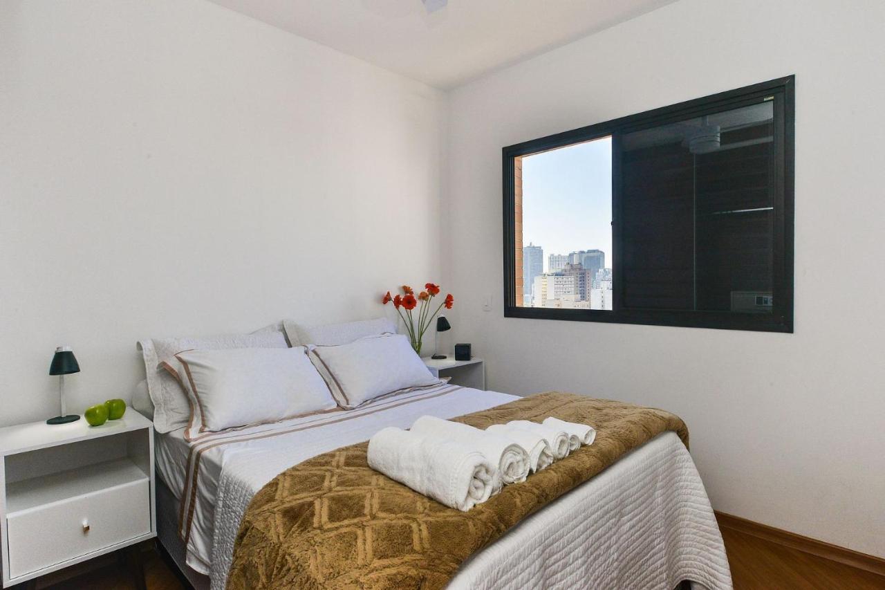 Apartamento Aconchegante Com Vista Incrivel, Piscina E Vaga Sao Paulo Bagian luar foto