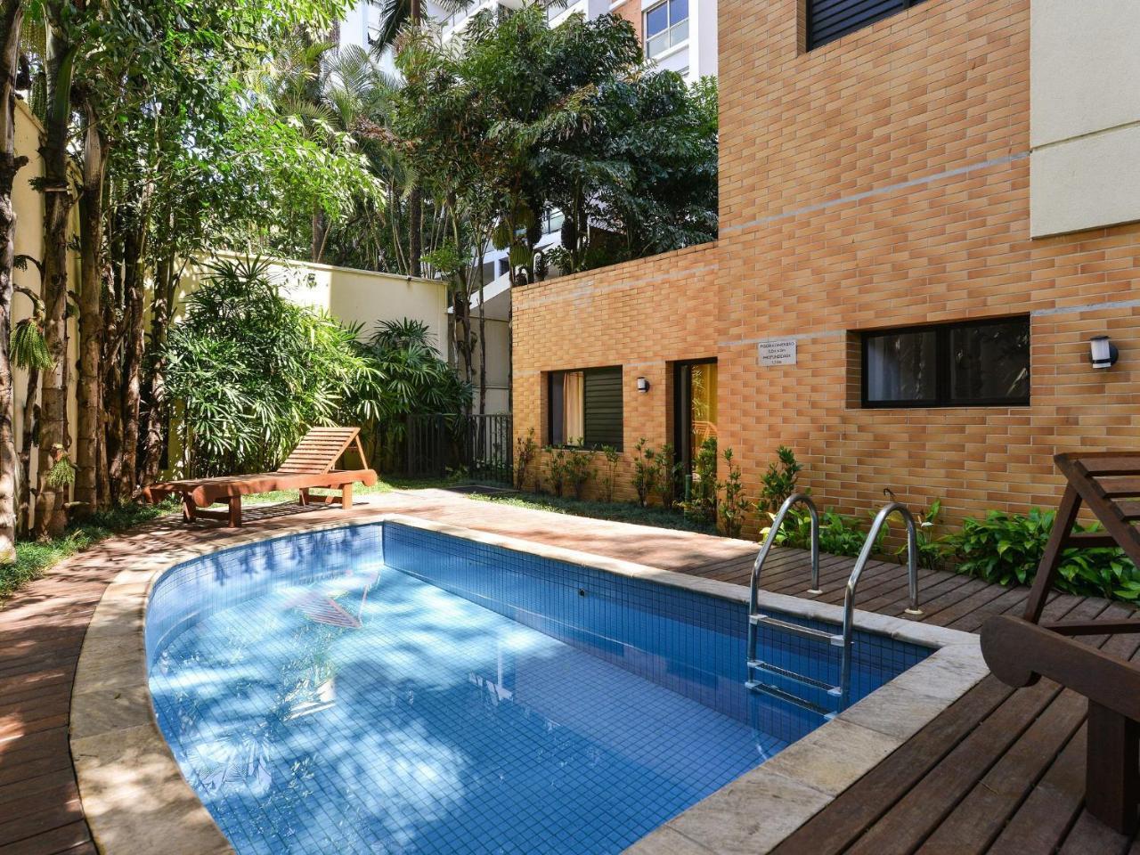 Apartamento Aconchegante Com Vista Incrivel, Piscina E Vaga Sao Paulo Bagian luar foto